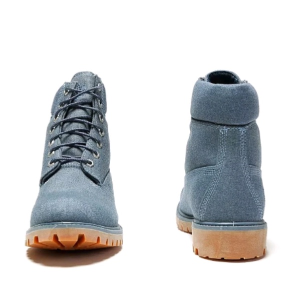 Men's 6" Canvas timberlands - Picture 3 of 5